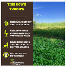 Tine Down Turnips - Food Plot Seed